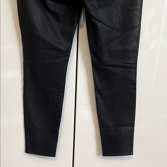 JOE’S JEANS Jet Black Coated Skinny Ankle Jeans, Size 30 - Picture 8 of 15